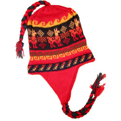 "Little Lama" Colorful Andean Hat