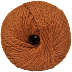 Rusty orange - Alpaca/wool - Bulky - 100 gr./ 191 yd.