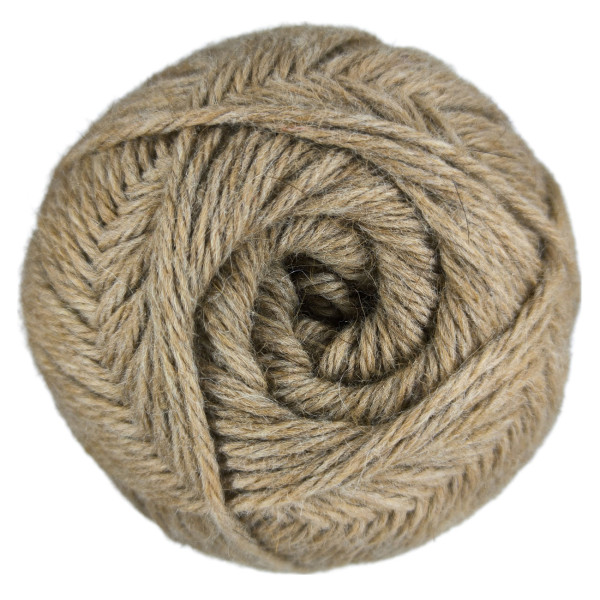 Soft mottled brown - Baby llama/Merino wool - Aran - 100 gr./178 yd.