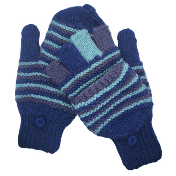 Mitten-Gloves - Hand-knitted 