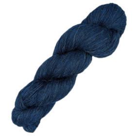 Denim Blue - Llama Alpaca FS - Fingering - 100g / 400yd