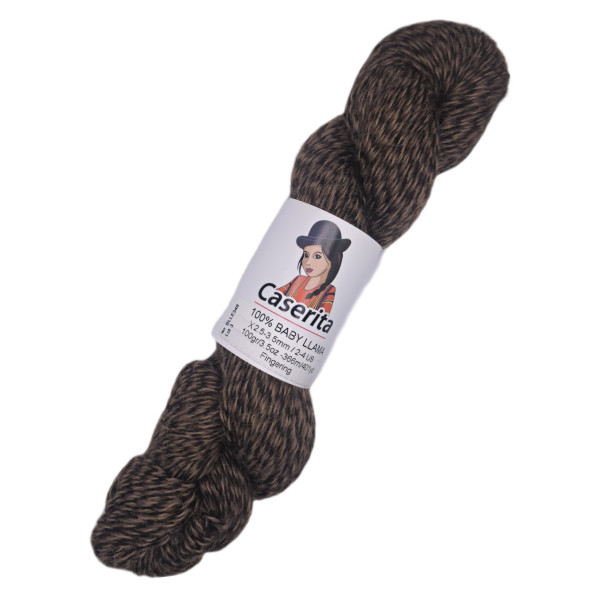 Dark Brown trio - 100% baby llama - 100 gr./ 401 yd.
