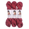 Red - Baby Llama and Silk - 50 gr./ 180 yd.