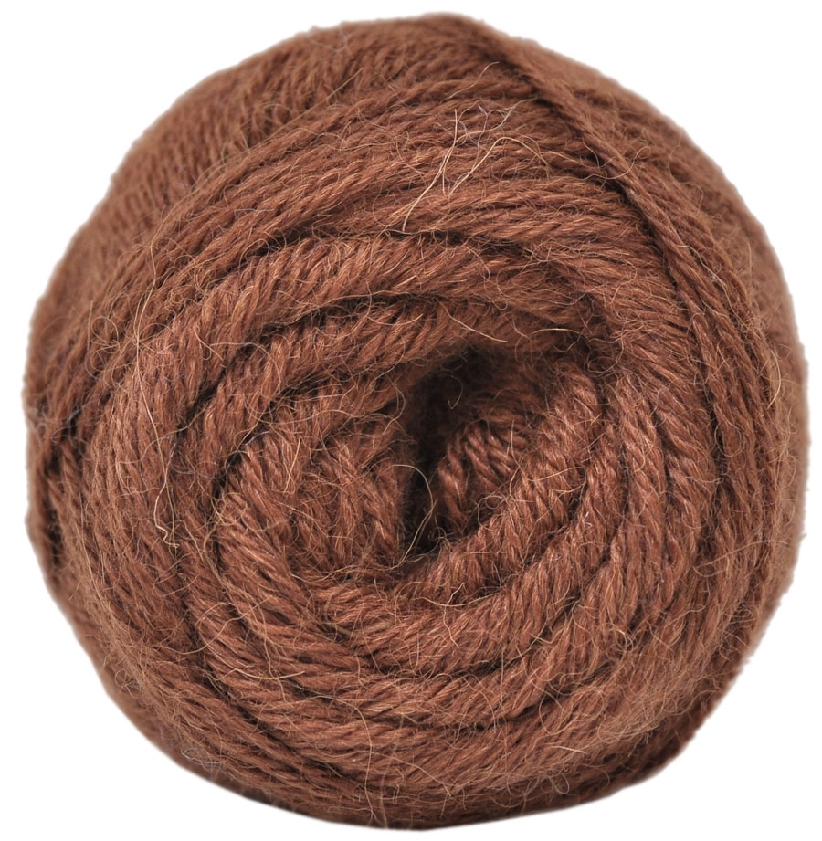 Alpaca Wool Burnt sienna Made in Bolivia