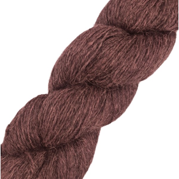 Copper brown - Llama Alpaca FS - Fingering - 100g / 400yd