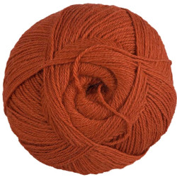 Pure Alpaca Wool - Rusty orange - 100 gr.