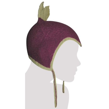 Dark cherry and green