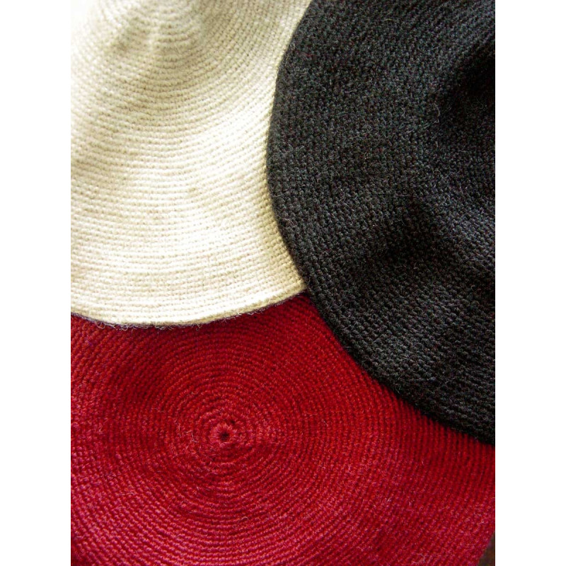 White, black, red