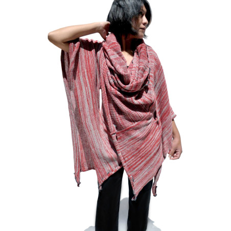 "Butterfly" Ruana - Alpaca Wool