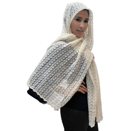 Raw white