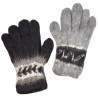 Black, light gray
