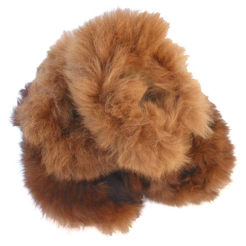 Plush Slippers for Adults - Alpaca Fur